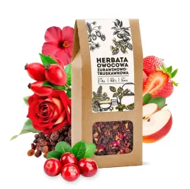 herbata-owocowa-zurawinowa-truskawkowa-hibiskus-truskawki-na-prezent-100g
