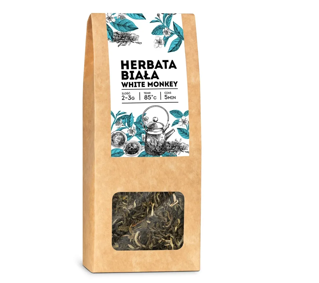 herbata-biala-white-monkey-50g-forma-lisciasta