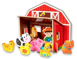 drewniany-domek-farma-dla-dzieci-z-figurkami-zwierzatek-zycie-na-wsi-anek
