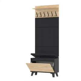 garderoba-80x30d1n2-4pan-szafka-na-buty-wieszak-panele-czarny-olejowany