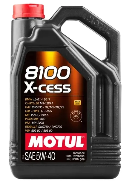 Motul 8100 X-Cess 5W40 5L
