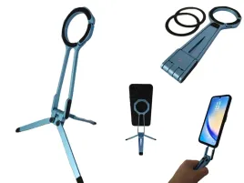 stojak-magnetyczny-uchwyt-na-telefon-selfie-stick-jak-magsafe-m40-niebieski