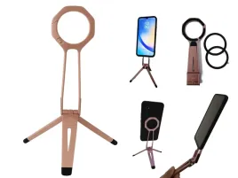 stojak-magnetyczny-uchwyt-na-telefon-selfie-stick-jak-magsafe-m40-rozowy
