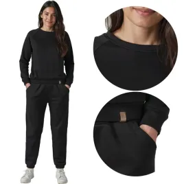 vivisence-9204kmpl-czarny-bawelna-komplet-damski-bluza-spodnie-dresy-xl