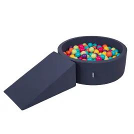 kiddymoon-piankowy-plac-zabaw-granat-dla-dzieci-z-kulkami-100-sztuk-pilki