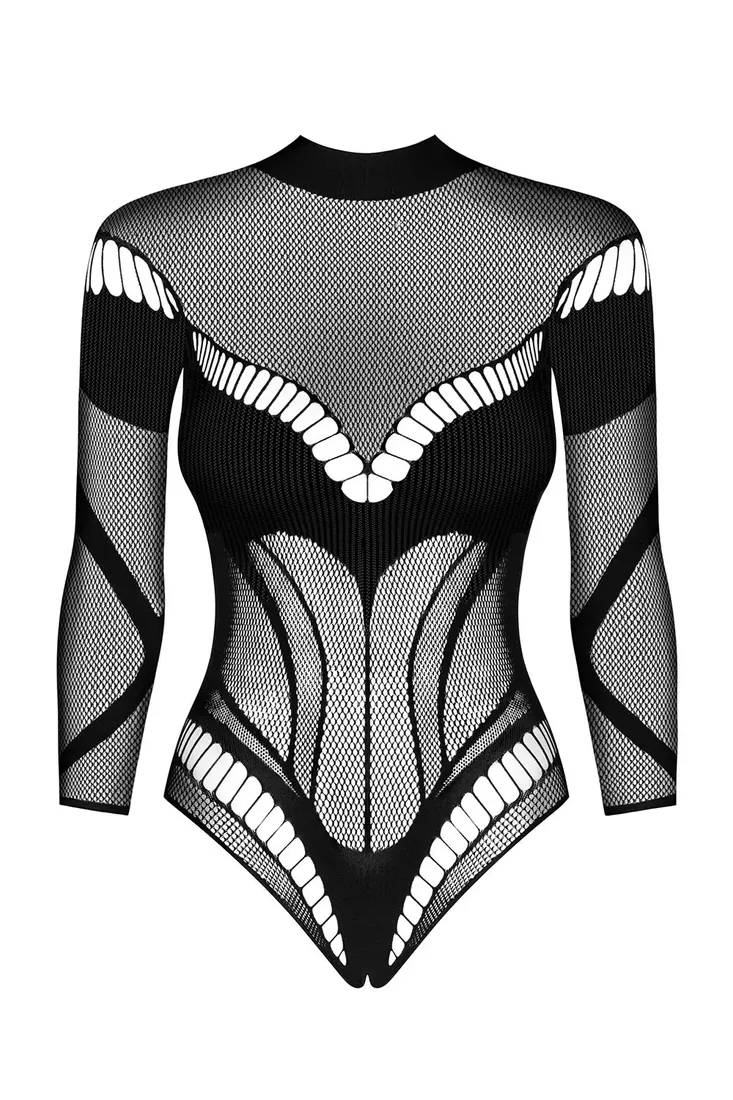obsessive-b135-teddy-czarne-body-s-m-l