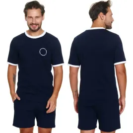 doctor-nap-pmb-7218-navy-blue-bawelna-krotka-kieszenie-granatowy-s-pizama
