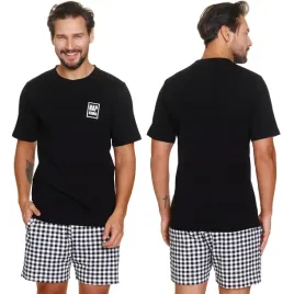 doctor-nap-pmb-7214-black-bawelna-krotka-czarny-meska-2xl-pizama