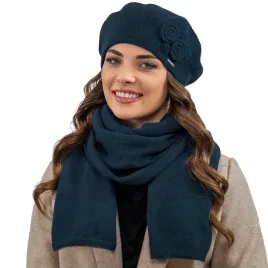 komplet-beret-i-szalik-vivisence-7037kmpl-granatowy-beret-szalik-welna