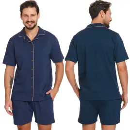 doctor-nap-pmb-4261-cosmos-bawelna-krotka-koszulowa-granatowy-xl-pizama