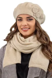 komplet-beret-i-szalik-vivisence-7037kmpl-bezowy-beret-szalik-welna