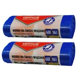 worki-na-smieci-wiazane-office-products-16-sztuk-60l-niebieskie-2-sztuki