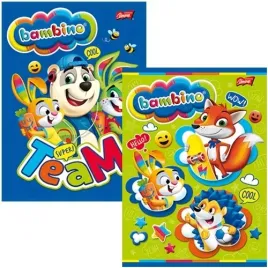 zeszyt-bambino-a5-3-linia-dwukolorowa-16-kartek-szkolny-laminowany-2-szt