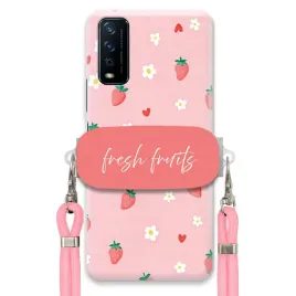 etui-do-vivo-y20s-uchwyt-rozowy-sznurek-pink-fresh-fruits-truskawki-cute
