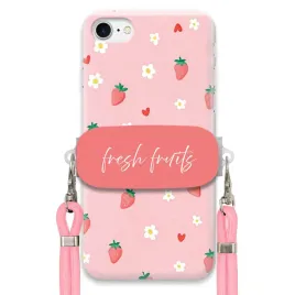 etui-do-iphone-7-uchwyt-rozowy-sznurek-pink-fresh-fruits-truskawki-urocze