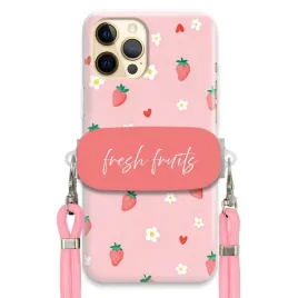 etui-do-iphone-12-pro-max-uchwyt-rozowy-sznurek-pink-fresh-fruits-urocze