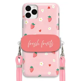 etui-do-iphone-11-pro-max-uchwyt-rozowy-sznurek-pink-fresh-fruits-urocze