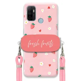 etui-do-oppo-a53-uchwyt-rozowy-sznurek-pink-fresh-fruits-truskawki-urocze