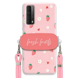 etui-do-huawei-p-smart-2021-uchwyt-rozowy-sznurek-fresh-fruits-truskawki