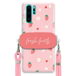 etui-do-huawei-p30-pro-uchwyt-rozowy-sznurek-pink-fresh-fruits-truskawki