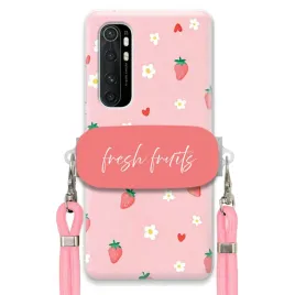 etui-do-xiaomi-mi-note-10-lite-uchwyt-rozowy-sznurek-fresh-fruits-flower