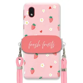 etui-do-samsung-a01-core-uchwyt-rozowy-sznurek-pink-fresh-fruits-urocze