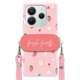 etui-do-xiaomi-redmi-note-14-5g-uchwyt-rozowy-sznurek-pink-fresh-fruits
