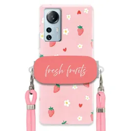 etui-do-xiaomi-12-lite-uchwyt-rozowy-sznurek-pink-fresh-fruits-truskawki