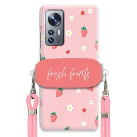 etui-do-xiaomi-12-5g-uchwyt-rozowy-sznurek-pink-fresh-fruits-truskawki