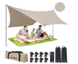 tarp-turystyczny-plachta-jaicom-43-x-37-m-khaki