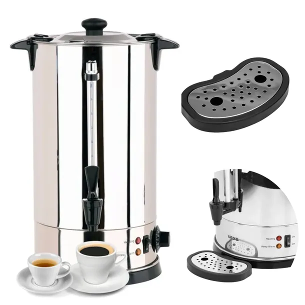 PODGRZEWACZ DO WODY WARNIK 10L 1650W MIARKA KRANIK POKRYWKA LOCK YATO