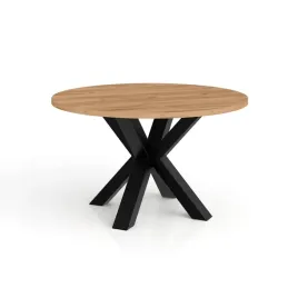 okragly-stolik-kawowy-noe-60-fi-58-cm-blat-dab-craft-zloty-czarne-nogi