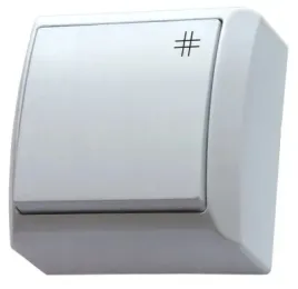 ospel-bis-lacznik-wylacznik-krzyzowy-n-t-bialy-ln-4b-00