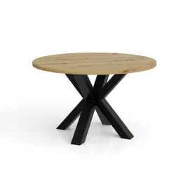 okragly-stolik-kawowy-noe-60-fi-58-cm-blat-dab-artisan-czarne-nogi