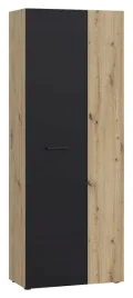szafa-gospodarcza-net306-ms264-2-drzwiowa-dab-artisan-czarny-forte