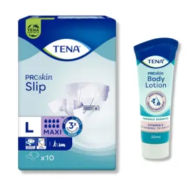 tena-slip-maxi-pieluchy-majtki-l-doroslych-na-rzepy-10szt-balsam-ciala-20ml