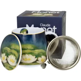 kubek-barylka-430-ml-z-zaparzaczem-do-herbaty-ziol-nenufars-claude-monet