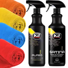 k2-purio-satina-4-mikrofibry-zestaw-do-czyszczenia-pielegnacji-auta