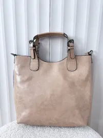 ines-delaure-torebka-shopper-bezowa