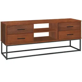 stolik-szafka-rtv-160-cm-sydney-ii-drewno-z-metalem-kolor-kasztan