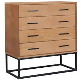 komoda-szafka-90-cm-z-drewna-loftowa-sydney-i-4-szuflady-kolor-debowy