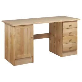 biurko-150-cm-z-litego-drewna-modern-iii-4-szuflady-i-drzwi-kolor-debowy