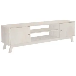 szafka-stolik-rtv-180-z-drewna-oregon-wood-kolor-bielony