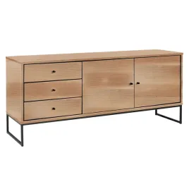komoda-szafka-z-drewna-megan-loft-ii-3-szuflady-2-drzwi-kolor-debowy