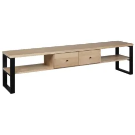 szafka-rtv-200-cm-industrialna-harbor-drewniana-z-metalem
