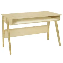 biurko-drewniane-z-polka-scandinavian-wood-130-cm-kolor-sosna-naturalna