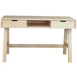 biurko-drewniane-malmo-z-szufladami-130-cm-sosna-naturalna-lakierowana