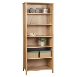 regal-prestige-188x78-z-litego-drewna-6-polek-kolor-debowy