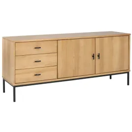 komoda-szafka-68x160-cm-z-drewna-litego-sirio-loft-ii-3-szuflady-2-drzwi