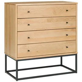 komoda-szafka-97x90-cm-z-drewna-litego-logan-i-loft-4-szuflady-kolor-debowy